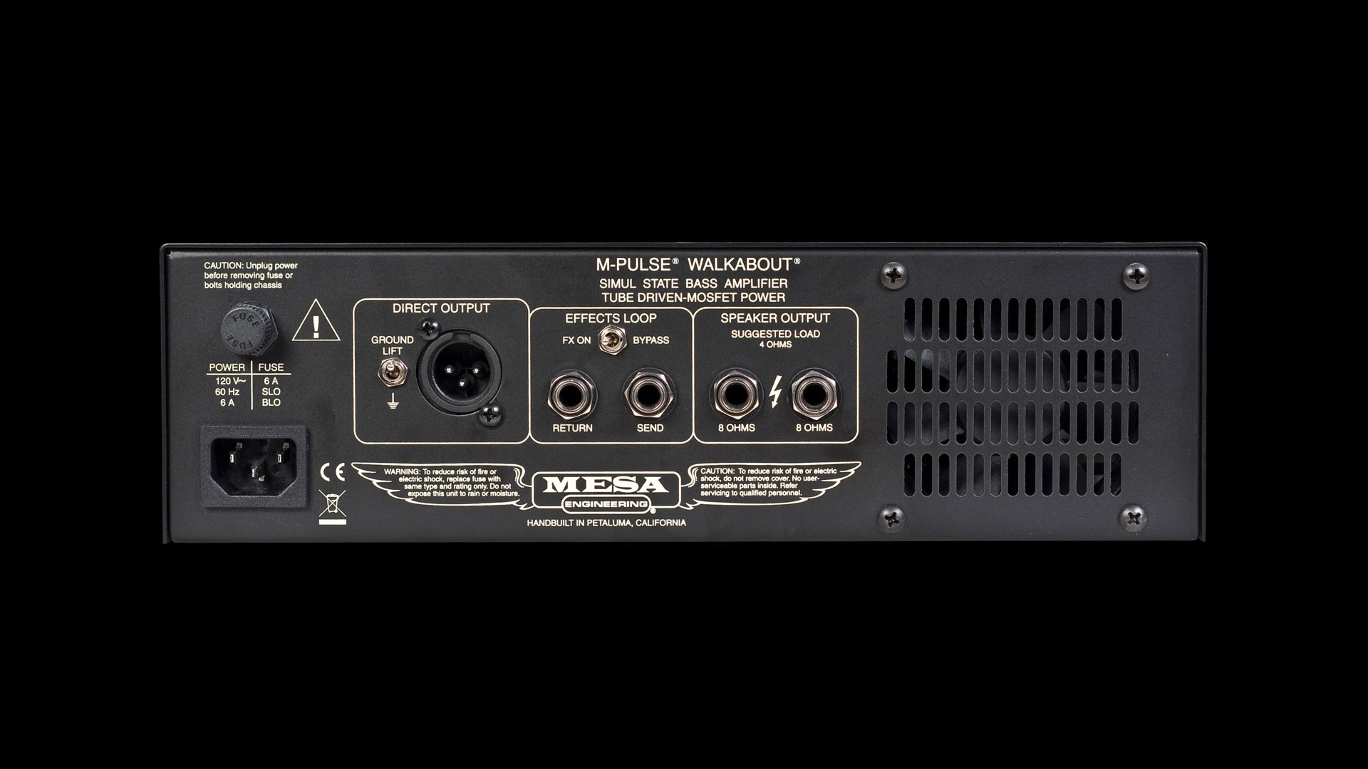 Walkabout Bass Amp Rackmount Head | MESA/Boogie®